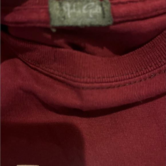 Brandy Melville Cropped Boston tee one-size euc - Picture 2 of 3